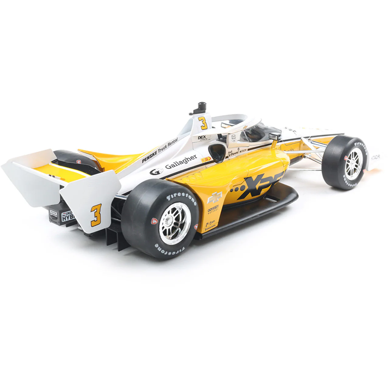 #3 Scott McLaughlin / Team Penske XPEL Road Course (2025 NTT INDYCAR Series) Diecast 1:18 Scale Model - IXO America IND18012 - Image 7