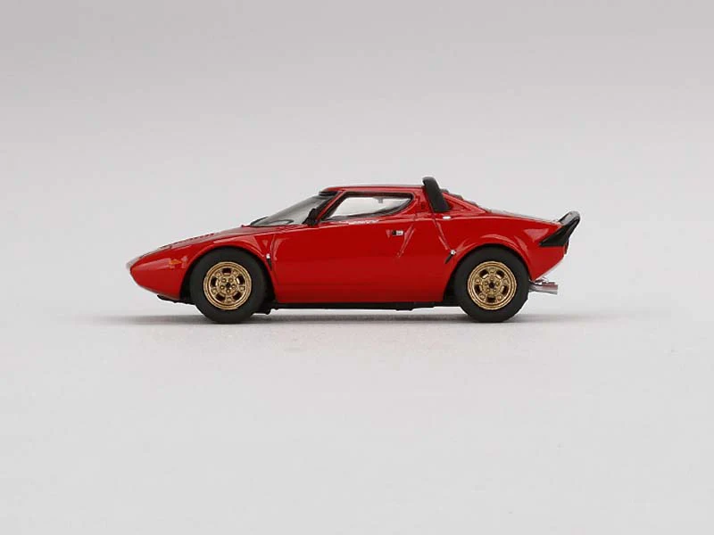 Lancia Stratos HF Stradale Rosso Arancio (Mini GT) Diecast 1:64 Scale Model - True Scale Miniatures MGT00365 - Image 3