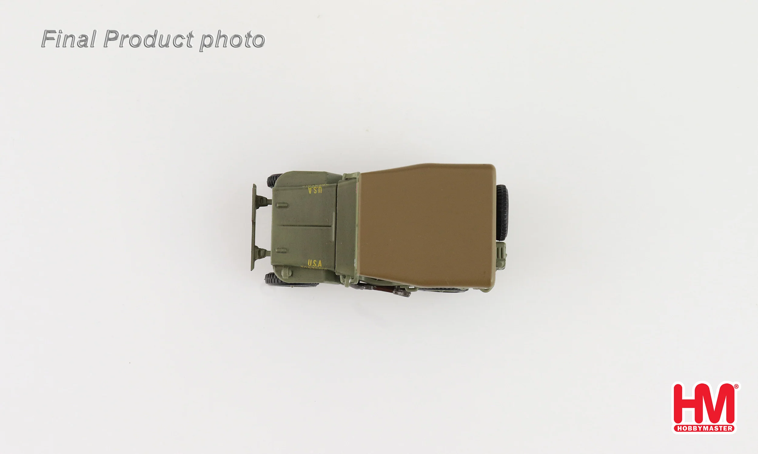 U.S. 1/4 Ton Military Vehicle - Leyte WWII 1945 Gen. Douglas MacArthur Diecast 1:72 Scale Model - Hobby Master HG4216 - Image 7