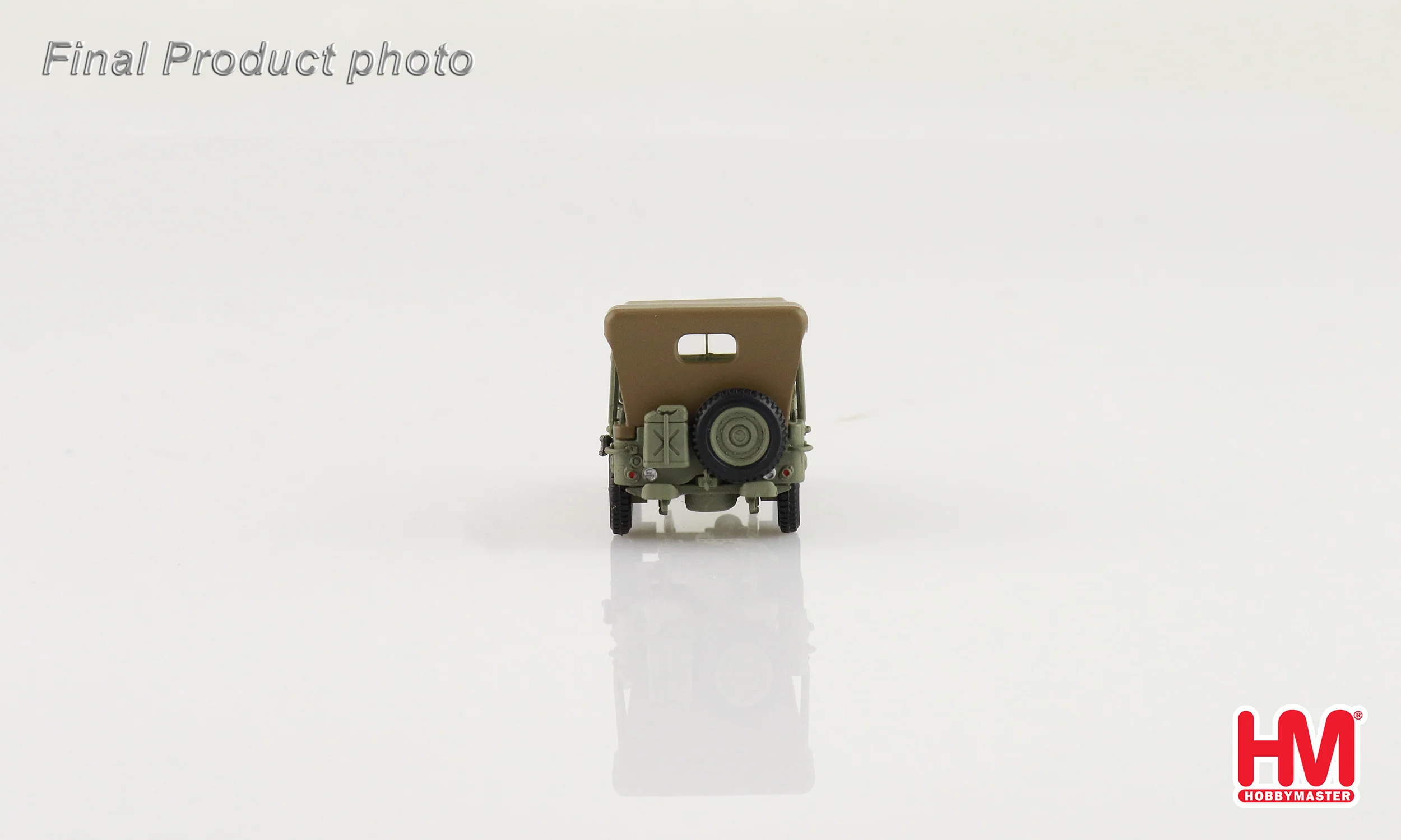 U.S. 1/4 Ton Military Vehicle - Leyte WWII 1945 Gen. Douglas MacArthur Diecast 1:72 Scale Model - Hobby Master HG4216 - Image 8